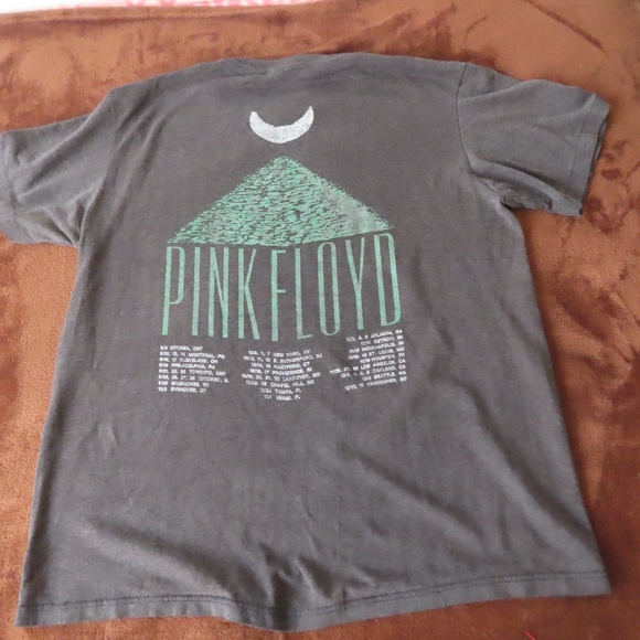 spring ford shirt 1987 80s single stitch pink floyd tour tee tshirt L - Picture 4 of 6